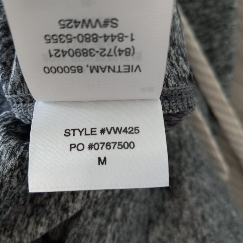 Vuori Halo Wideleg Flare DreamKnit Heather Grey M - Picture 9 of 16